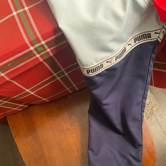 Vintage Puma Lightweight Rain Pullover Brand New with Zipper Pocket - Picture 3 of 5